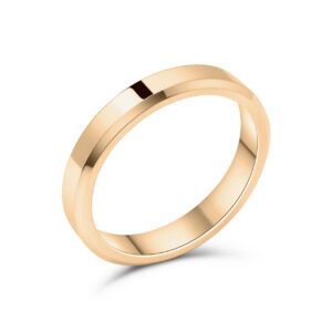Vigselring Arbor, 4 mm, rött guld