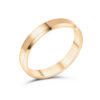 Vigselring Birch, 4 mm, rött guld