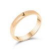 Vigselring Wood, 4 mm, rött guld Vigselring Wood, 4 mm, rött guld