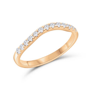 Alliansring Blanche, 2,0 mm, rött guld