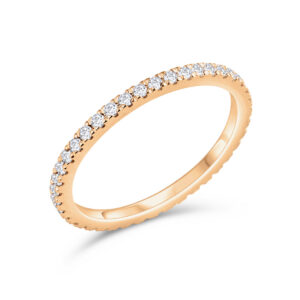 Alliansring Frostbite, 1,6 mm, helallians, rött guld